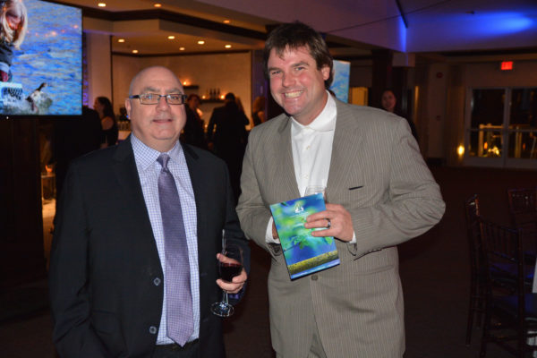 TWC rescue team Leader Andrew Wight (right) enjoys the night!