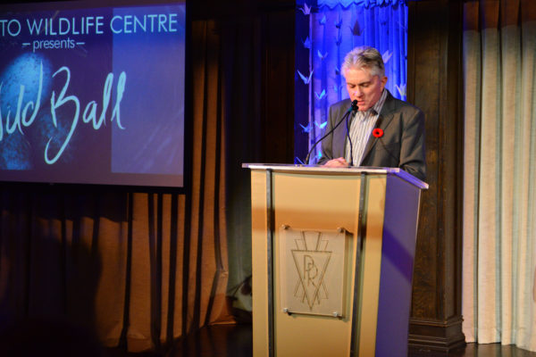 Roger Ashby of 104.5 CHUM FM hosts the night.
